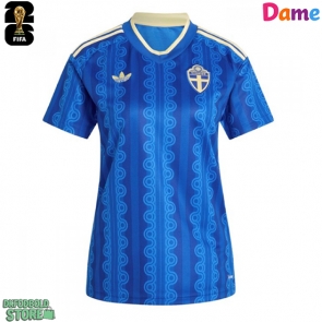 Sverige Replika Udebanetrøje Dame VM 2026 Kortærmet